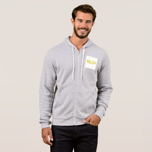 Navy Blue Custom Upload Add Image Logo Foto Hoodi Hoodie (Vorne ganz)