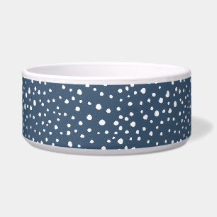 Navy Blue Dalmatian Spots, Dalmatian Dots, Dotted Napf