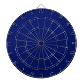 Navy Blue Dart Board Dartscheibe (vorne)