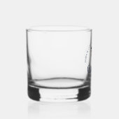 Navy Blue Dental School Custom Dentist Abschluss Whiskyglas (Rechts)