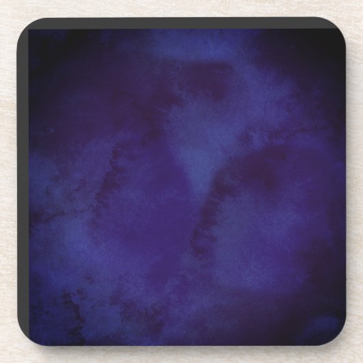 Navy blue Design Coaster Getränkeuntersetzer (Vorderseite)