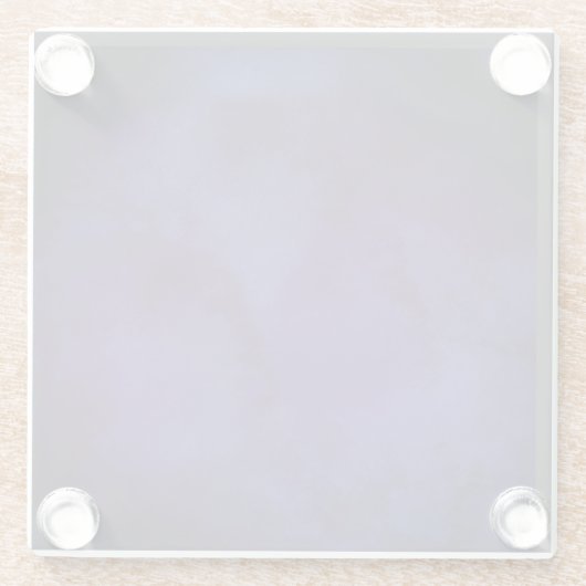 Navy blue Design Coaster Glasuntersetzer (Rückseite)