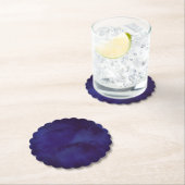 Navy blue Design Coaster Untersetzer (Vor Ort)