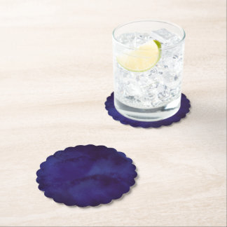 Navy blue Design Coaster Untersetzer