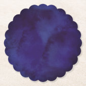 Navy blue Design Coaster Untersetzer (Vorderseite)