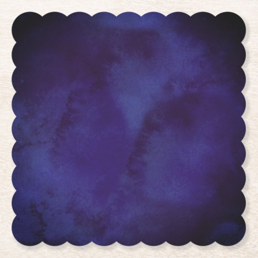 Navy blue Design Coaster Untersetzer (Vorderseite)