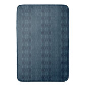 Navy Blue Designer Badematte (Vorderseite Vertikal)
