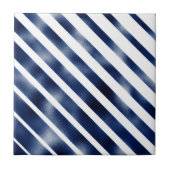 Navy-Blue-Diagonalstreifen-Folienschimmer Fliese (Vorderseite)