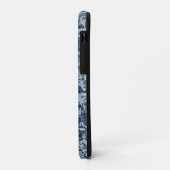 Navy Blue Digital Camouflage Design Case-Mate iPhone Hülle (Hinten/Links)