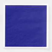 Navy Blue Dinner Paper Napkin Serviette (Vorderseite)