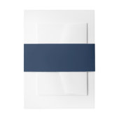Navy Blue Einladungsbanderole (Vorderseite Beispiel)