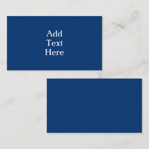 Navy Blue Enclosure Card Begleitkarte