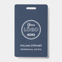 Navy Blue Firmenlogo Mitarbeiter Mitarbeiter