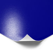 Navy Blue Fotodruck (Ecke)