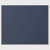 Navy Blue Geschenkpapier (Flach)