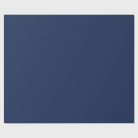 Navy Blue Geschenkpapier (Flach)