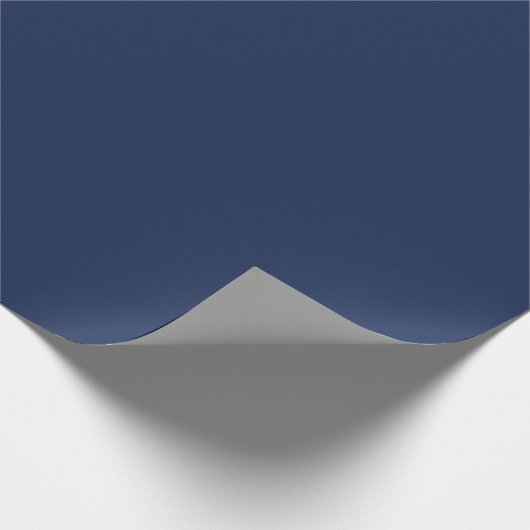 Navy Blue Geschenkpapier (Ecke)