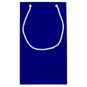 Navy Blue Gift Bag Kleine Geschenktüte (Rückseite)