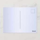 Navy Blue Glitzer Sparkle Balloon Kindergeburtstag Postkarte (Rückseite)