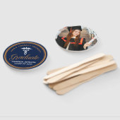 Navy Blue Gold Medical School Abschluss Foto Fächer (Non-assembled)