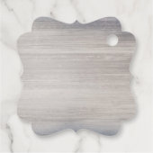 Navy Blue Golden Anchor Nautical Vielen Dank Geschenkanhänger (Rückseite)