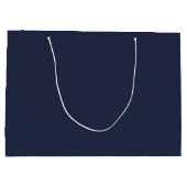 Navy Blue Große Geschenktüte (Rückseite)