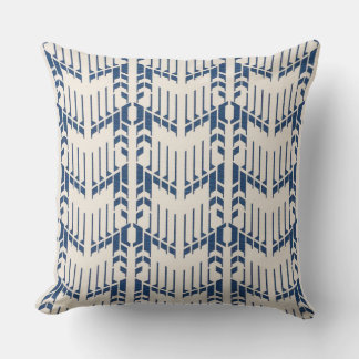 Navy Blue Hamilton Accent Pillow Kissen