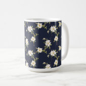 Navy Blue Kaffeetasse (VorderseiteRechts)