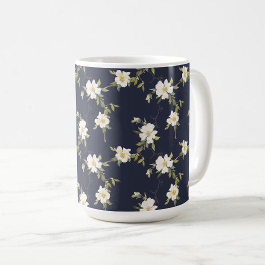 Navy Blue Kaffeetasse (VorderseiteRechts)