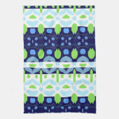 Navy Blue Kitchen Geschirrtuch (Vertikal)