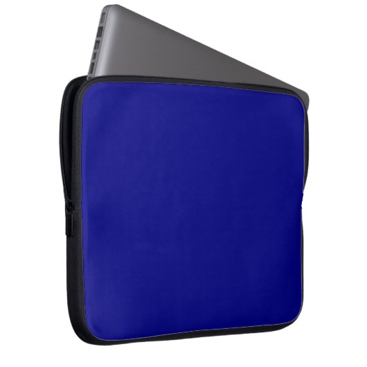 Navy Blue Laptopschutzhülle (Vorne Rechts)