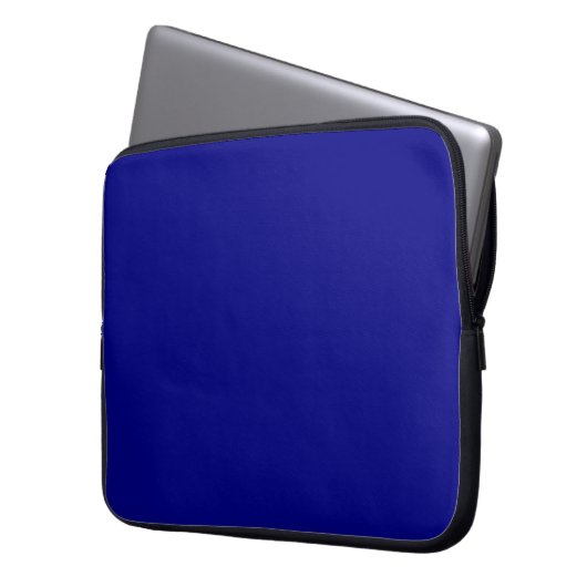 Navy Blue Laptopschutzhülle (Vorderseite Links)
