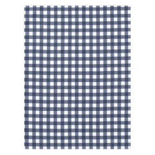 Navy Blue Large Classic Gingham Karo Kariert Tischdecke