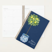Navy Blue Lemon Tree Planner Planer (Anzeige)