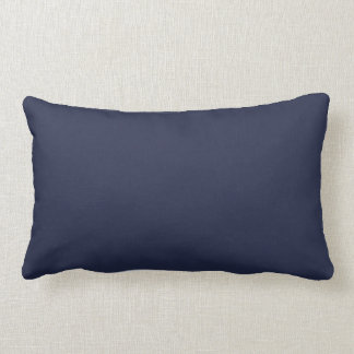 Navy Blue Lendenkissen