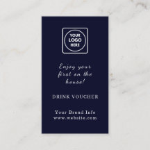 Navy Blue Logo | Getrenntes Corporate Event Drink