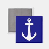 Navy Blue Magnet (Vorderseite/Rückseite)