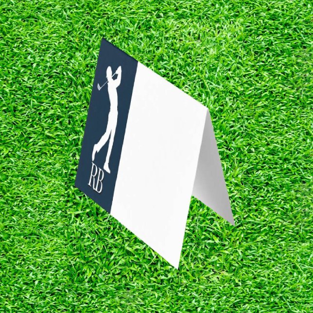 Navy Blue MAN Golfers Geburtstag (Tee Up the Perfect Gift!)