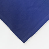 Navy Blue Metallic Silver Sparkle Gymnastik Fleecedecke (Ecke)