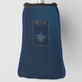 Navy Blue Midnight Palm Collection Luxus Golf Golf Headcover (Rotieren 90)
