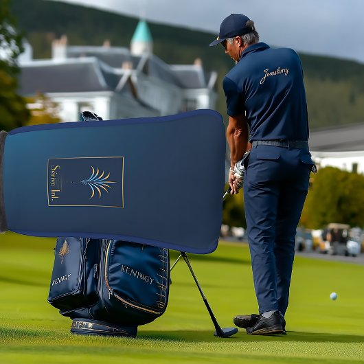 Navy Blue Midnight Palm Collection Luxus Golf Golf Headcover