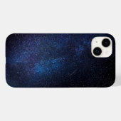 Navy Blue Milkyway Nightsky Galaxy Fotografie Case-Mate iPhone Hülle (Rückseite (Horizontal))