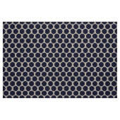 Navy Blue Mod Dots Stoff (Fat Quarter (45,7 x 55,9 cm))