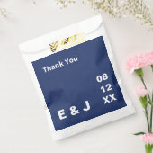 Navy Blue Modern Gastgeschenk Hochzeit Bags Geschenktütchen (Versiegelt)