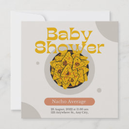 Navy Blue Nacho Average Brautparty Einladung