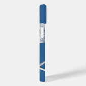 Navy Blue Nautical Seashells Case-Mate iPhone Hülle (Rückseite / Rechts)