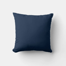 Navy Blue Nautical Throw Kissen Weißmeer Pferd