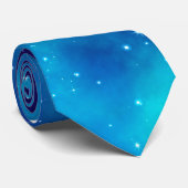 Navy Blue Nightsky Krawatte (Gerollt)