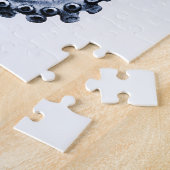 Navy Blue Octopus Illustration von Ernst Haeckel Puzzle (Seite)