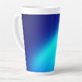 Navy Blue Ombre Moonlight Two Strip Milchtasse (Linke Ecke)